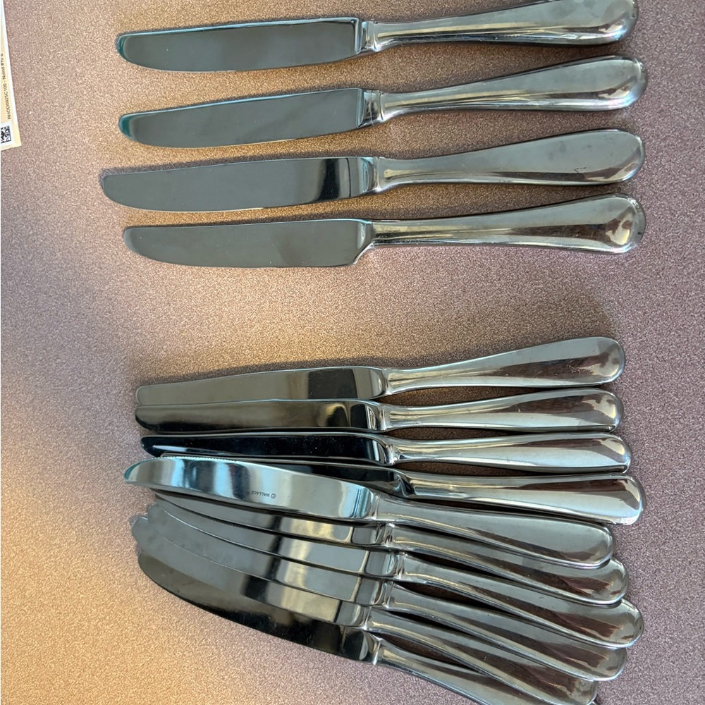 Stainless Steel Flatware Knives Set